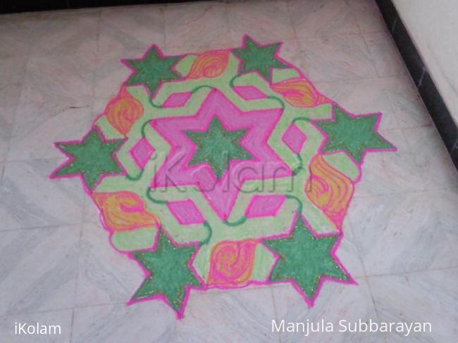 Rangoli: Margazhi Kolam