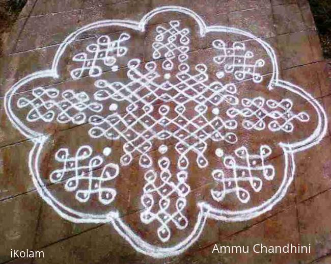 Rangoli: rangoli with dots