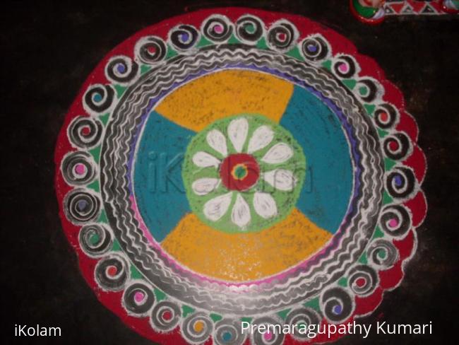 Rangoli: colourful rangoli 