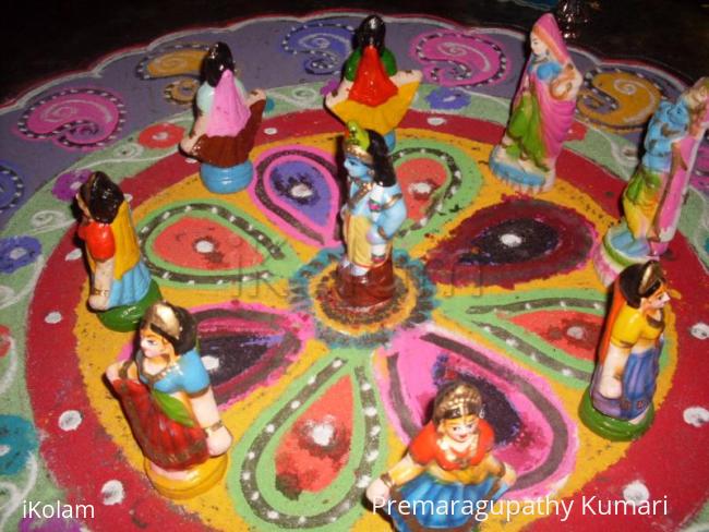 Rangoli: Best Golu concept