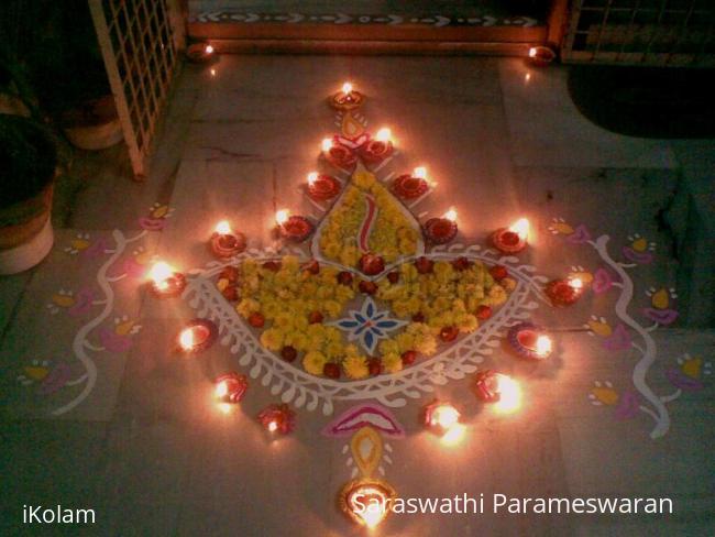 Rangoli: Sarvalaya Deepam