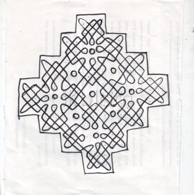 Rangoli: sikku kolam 