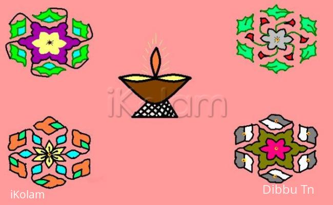 Rangoli: Simple Kolams