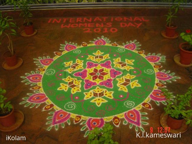 Rangoli: Women's Day