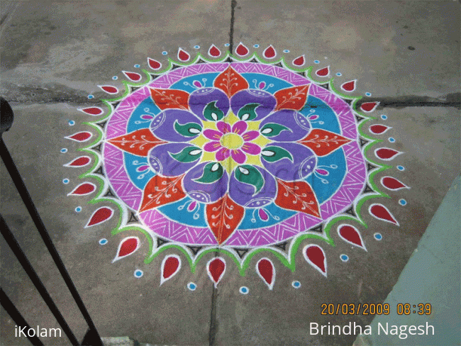 Rangoli: Friday's rangoli