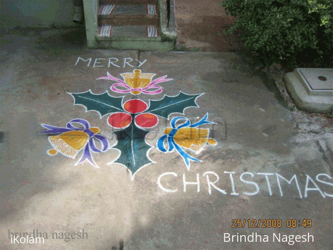 Rangoli: Christmas Rangoli