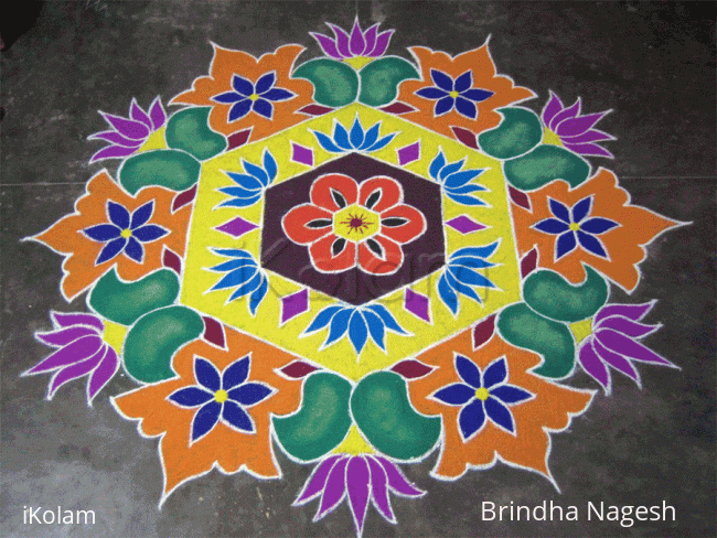 Rangoli: Margazhi dew drops Kolam contest - 2008-2009