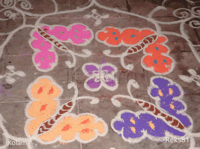 Rangoli: Butterflies