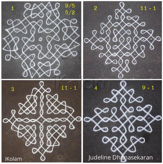 Rangoli: Advanced Chikku Kolams