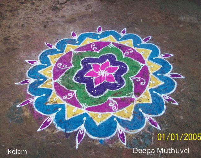 Rangoli: Pongal rangoli