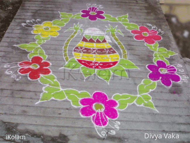 Rangoli: Sankranthi Rangoli