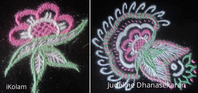 Rangoli: Before and After Rangoli