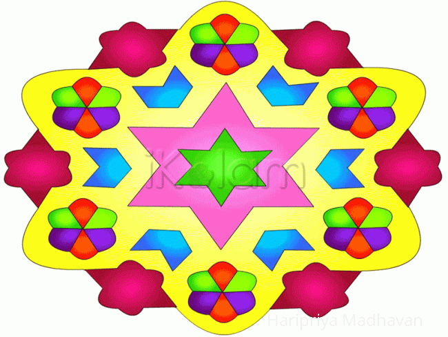 Rangoli: Computer Kolam