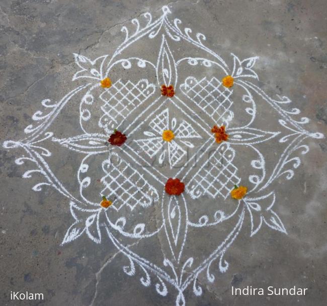 Rangoli: Margazhi kolam 4