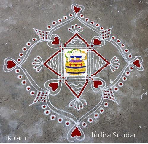 Rangoli: Margazhi kolam 5