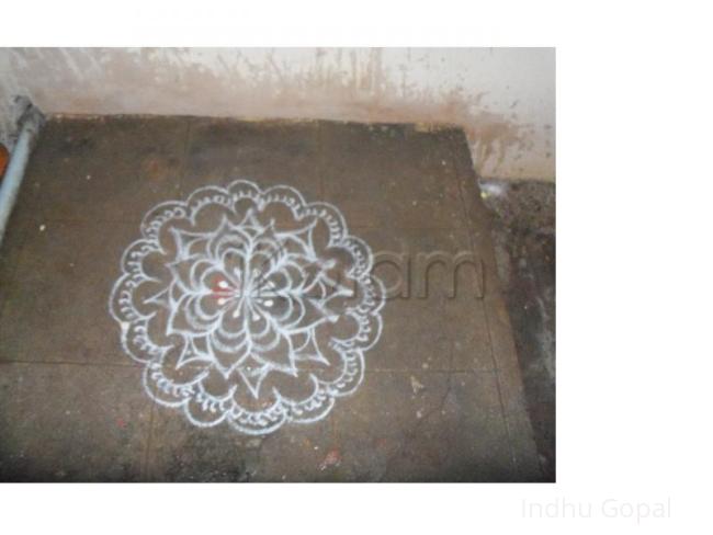 Rangoli: kutty kolam