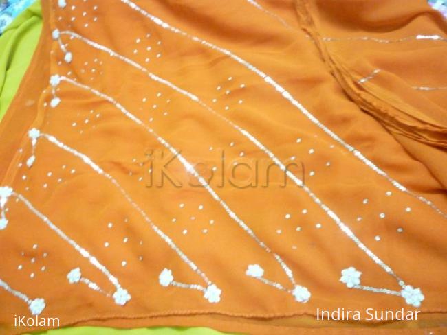 Rangoli: Saree