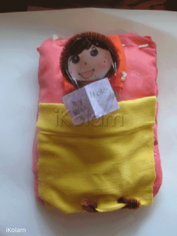 Rangoli: Miniature doll