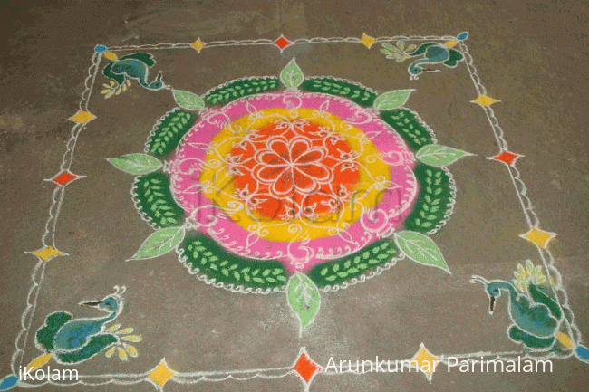 Rangoli: New Year celebration