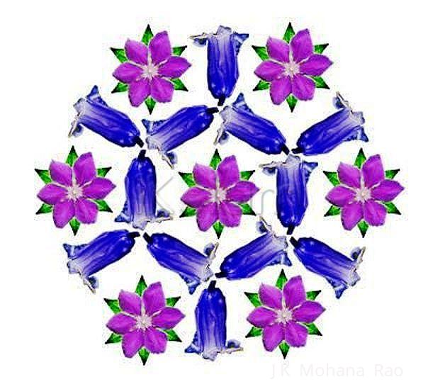 Rangoli: Bluebells - JKM Rao