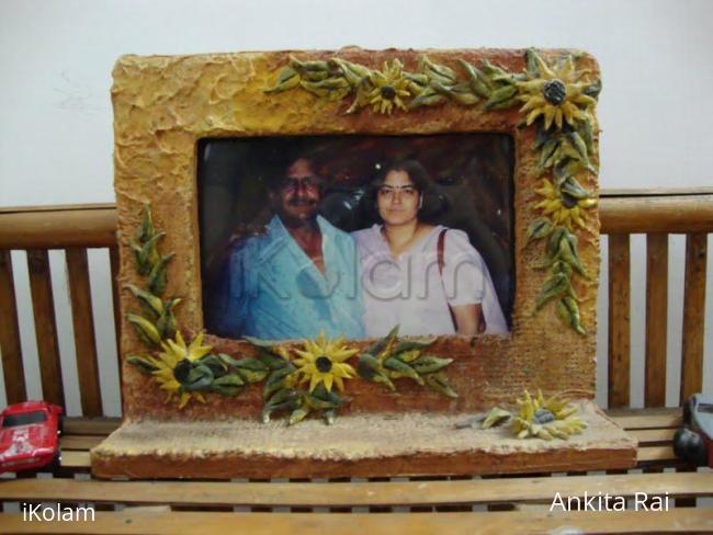 Rangoli: Photo frame 