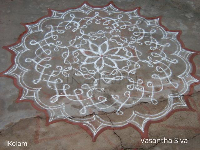 Rangoli: Friday kolam