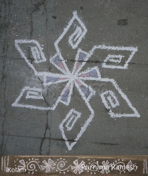 Rangoli: Chalk Kolam