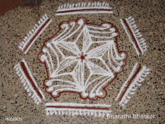 Rangoli: small kolam