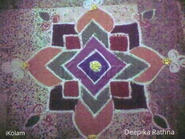 Rangoli: marghazhi kolam