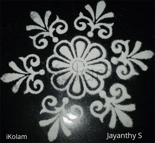 Rangoli: stencil Rangoli