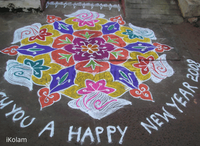 Rangoli: Happy New Year!