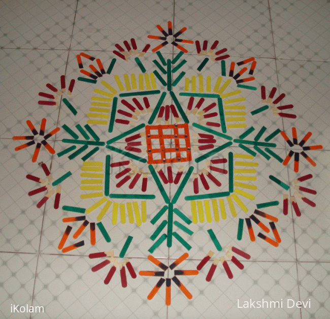 Rangoli: Design with sticks