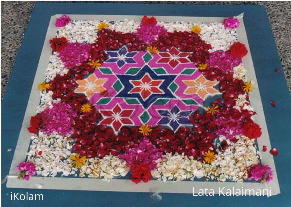 Rangoli: kolam entry - 1