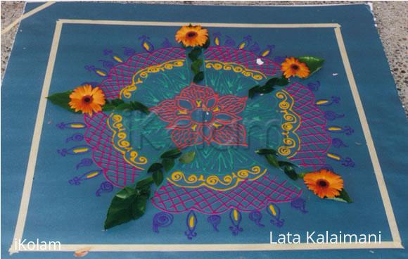 Rangoli: kolam entry - 3