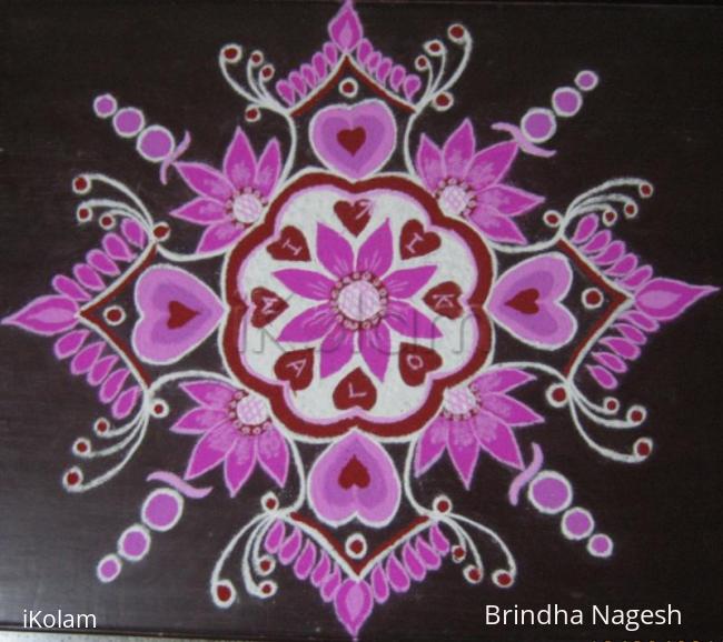 Rangoli: Happy Valentine's Day !