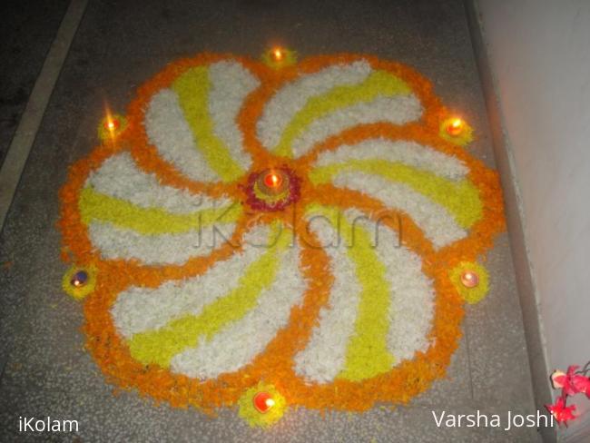 Rangoli: pookalam for diwali rangoli contest