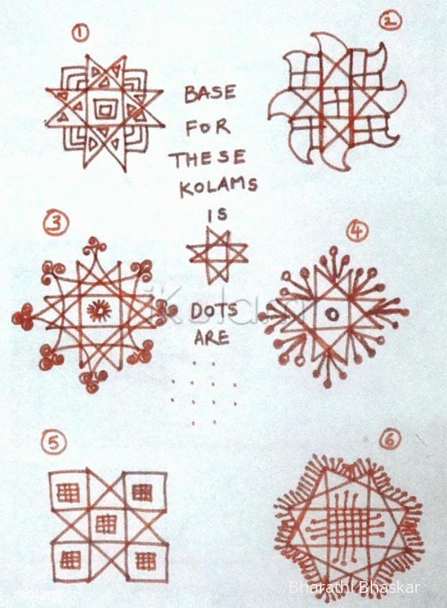 Rangoli: Small Kolams