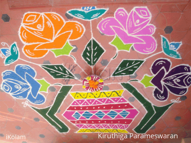 Rangoli: Pongal rangoli