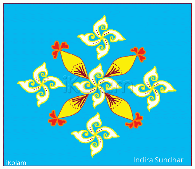 Rangoli: Dotted Kolam