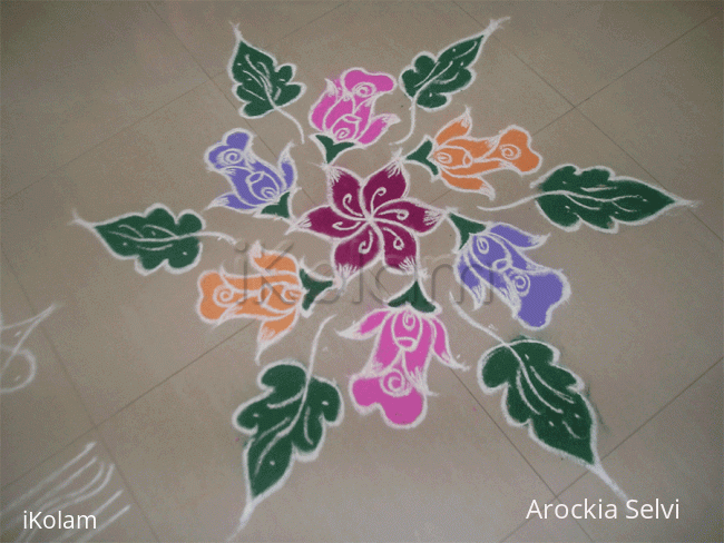 Rangoli: Cute Kolam