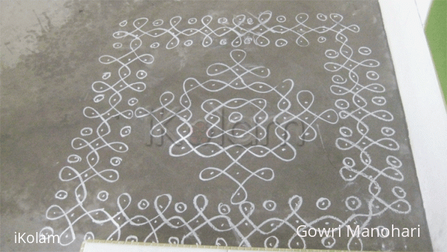 Rangoli: Chalk Kolam in Singapore!