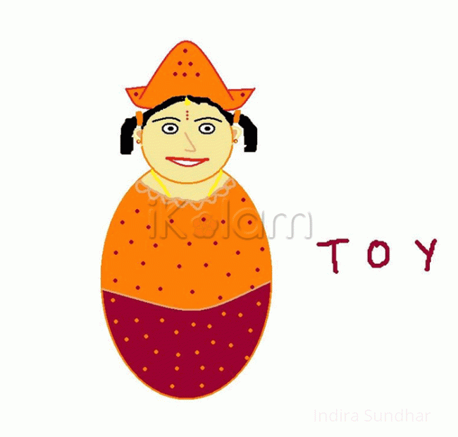 Rangoli: Tanjore Toy