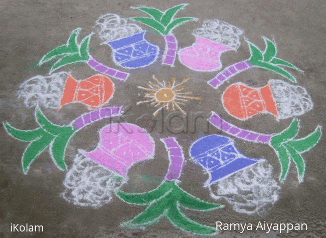 Rangoli: Pongal Kolam