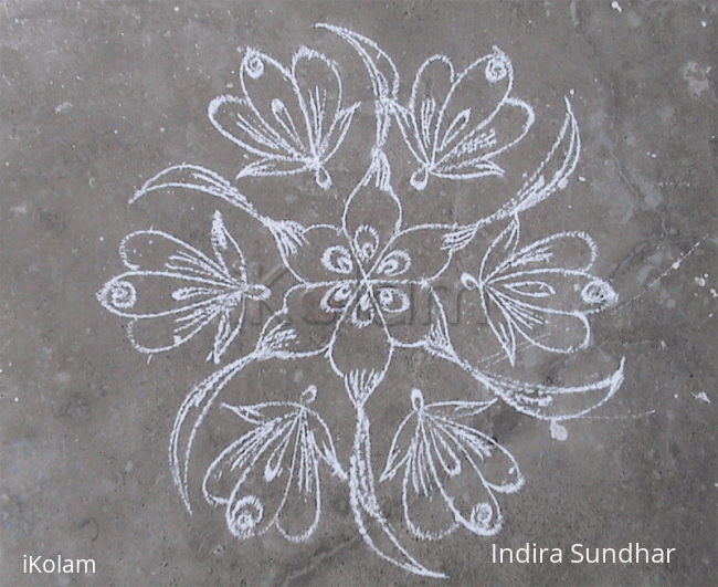 Rangoli: Flowers