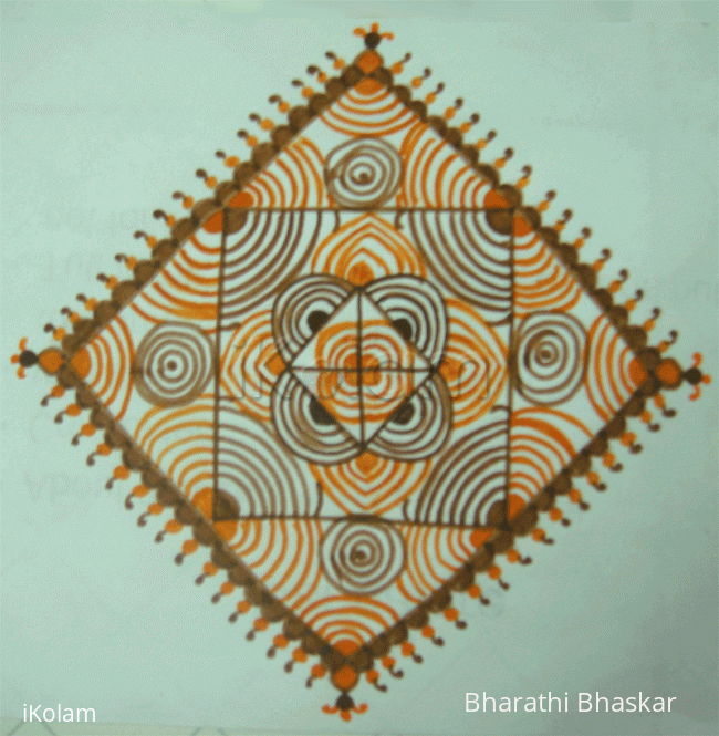 Rangoli: Cloth design