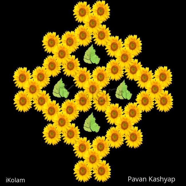 Rangoli: sunflower - let's get growing