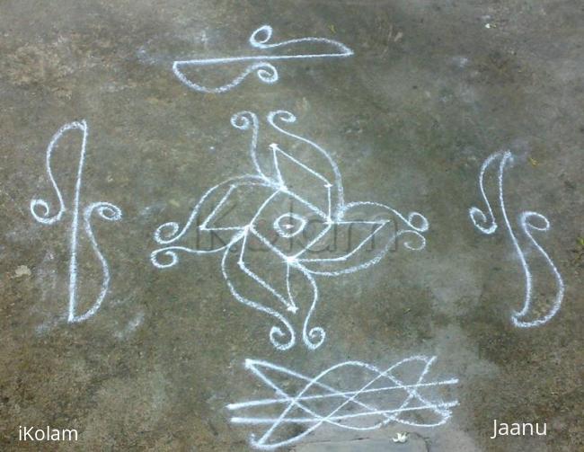 Rangoli: Small rangoli