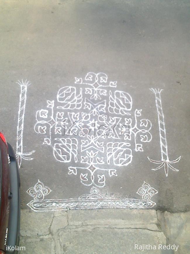 Rangoli: Sankranti rangoli