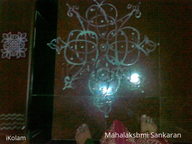 Rangoli: Small Neli Kolam