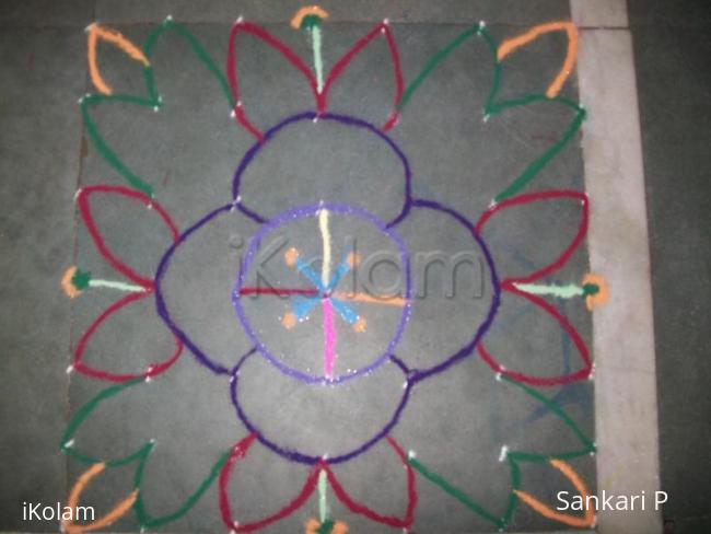 Rangoli: Apartment Kolangal